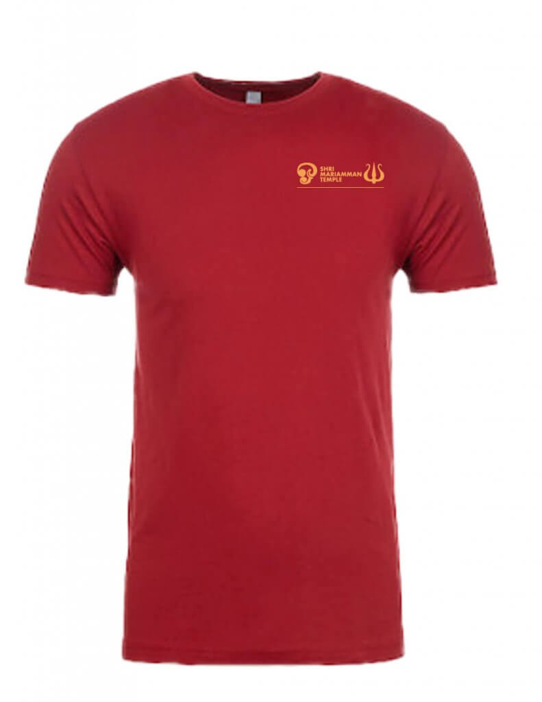 Shri Mariamman Temple Solid Red Triblend T-Shirt (.org) Unisex – Shri ...
